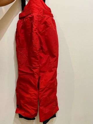 Pantalón de esquí rojo Talla 12