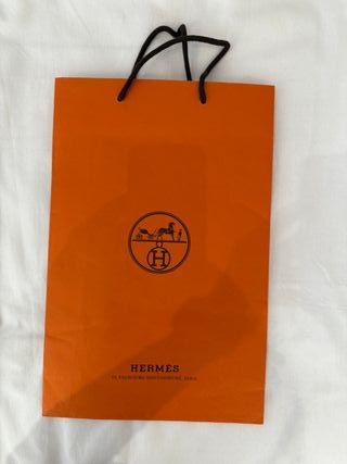Bolsa boutique Hermes naranja