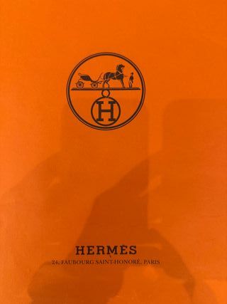 Bolsa boutique Hermes naranja