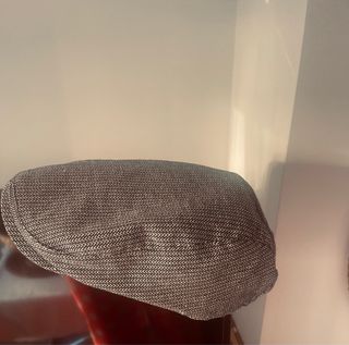 Boina gris de algodón 100%