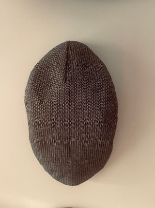 Boina gris de algodón 100%