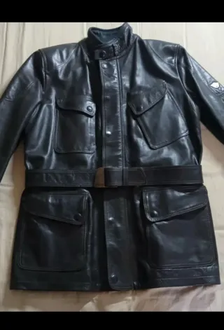 Chaquetón Matchless (belstaff)Talla M Negro