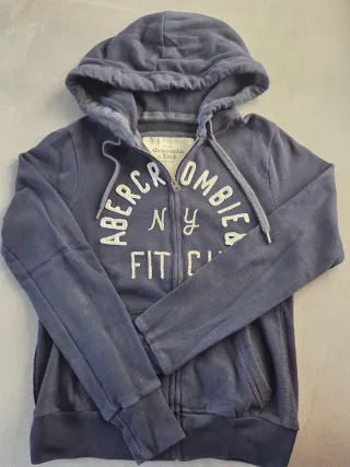 Sudadera Abercrombie & Fitch Azul Talla XS