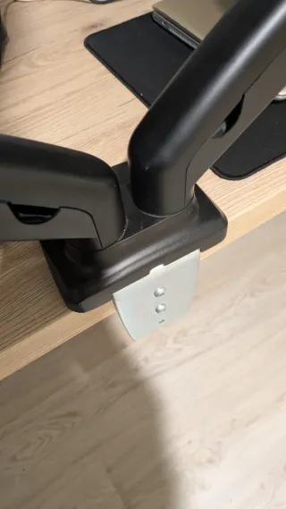 Soporte Doble Monitor VESA Negro