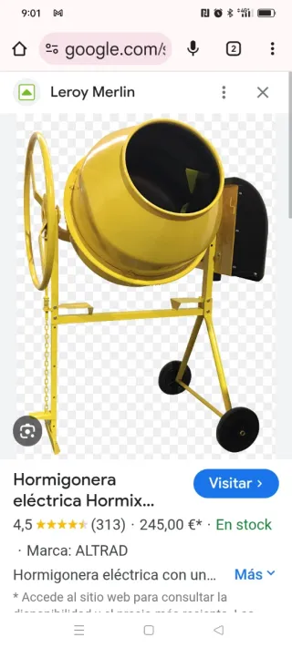 Hormigonera Hormix 125