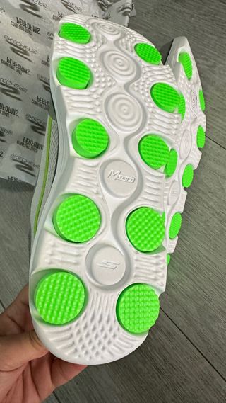 Zapatillas Skechers Go Run Hombre Gris/Verde