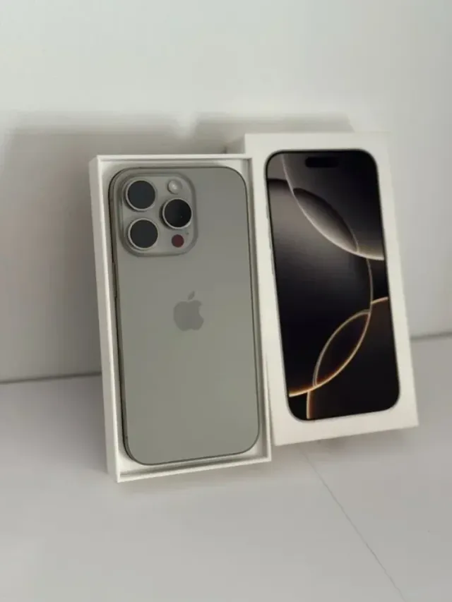 iPhone 16 Pro max 256GB  como nuevo