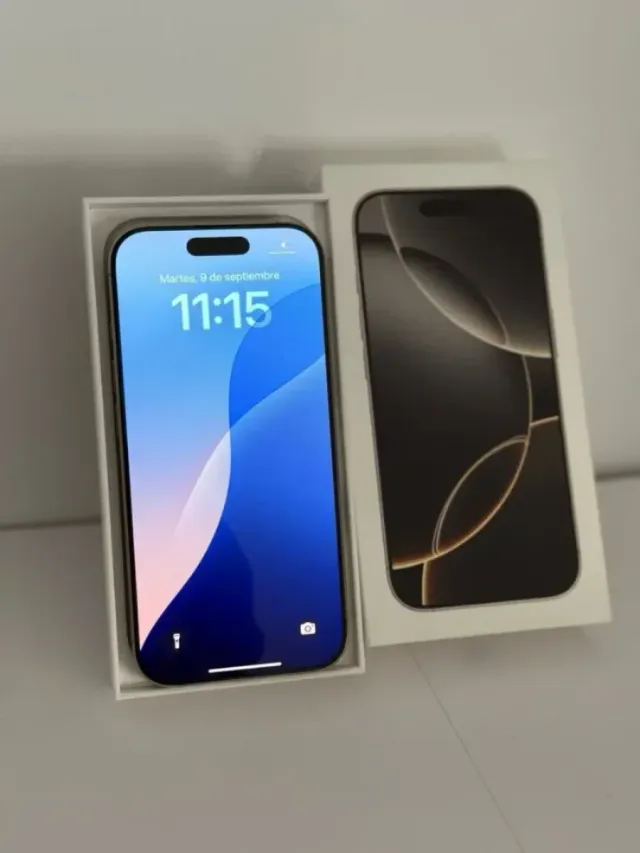 iPhone 16 Pro max 256GB  como nuevo