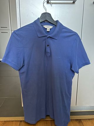 Camiseta Polo original Calvin Klein Azul Hombre