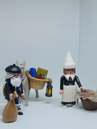 Playmobil Olentzero, Mari Domingi y Napo