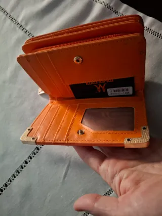 Portafogli Mark Tomi Arancione