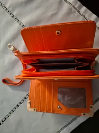Portafogli Mark Tomi Arancione