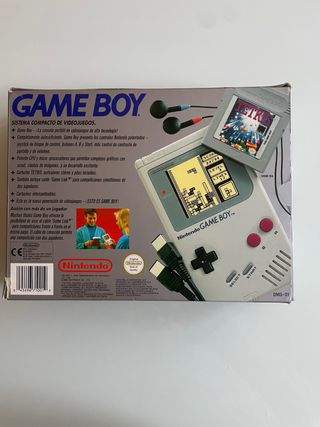 Game Boy n su caja TODO ORIGINAL FUNC PERFECTO