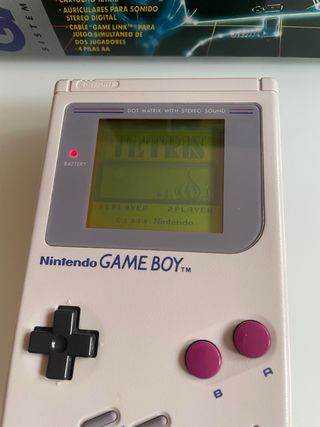 Game Boy n su caja TODO ORIGINAL FUNC PERFECTO