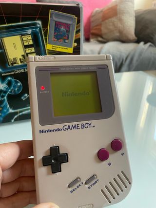 Game Boy n su caja TODO ORIGINAL FUNC PERFECTO