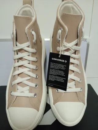 Converse Beige Talla 39 Nuevas modelo Muve en su c