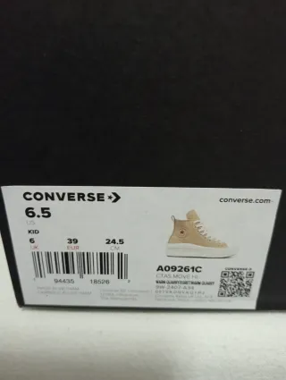 Converse Beige Talla 39 Nuevas modelo Muve en su c