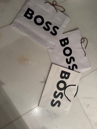 3 Bolsas de Papel BOSS