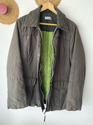 Anorak verde Corte Inglés