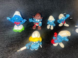 Set Puffi 1972-1981 smurfs