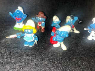 Set Puffi 1972-1981 smurfs