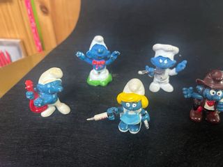 Set Puffi 1972-1981 smurfs