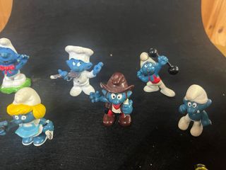Set Puffi 1972-1981 smurfs