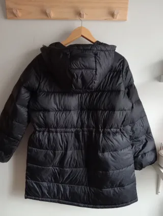 Plumífero Levis Negro Mujer Talla M