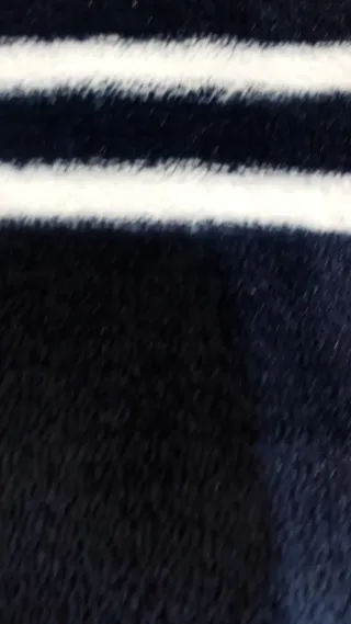 Pijama Hombre Afelpado Rayas Azul y Blanco