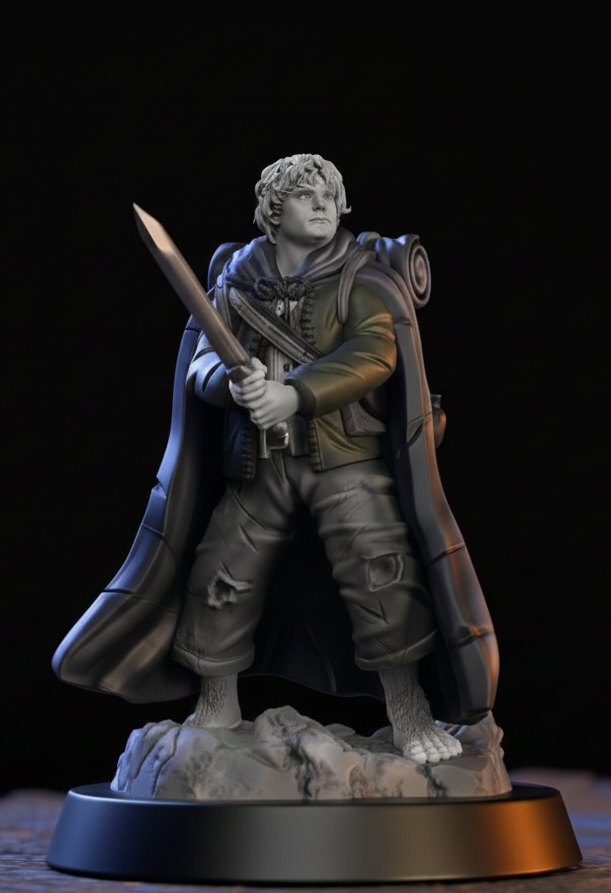 Miniatura Samsagaz Resina Rol Anillos