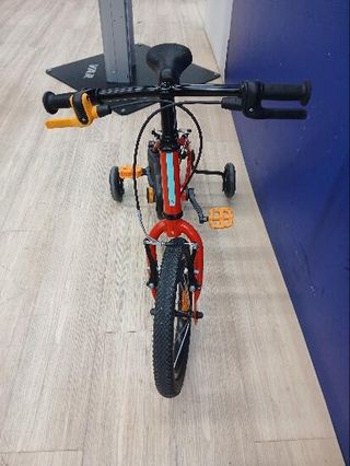 Bicicleta Niños 14" 3-5 Años 2 en 1 Discover 500 Rojo