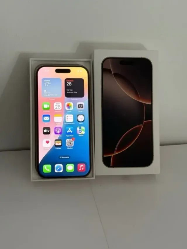 iPhone 16 Pro 256GB Como Nuevo