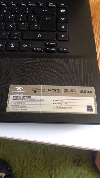 Packard Bell EasyNote ENTF71BM 15.6