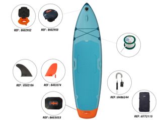 Tabla paddle surf hinchable 1 o 2 personas (<130 kg) 10'6"
