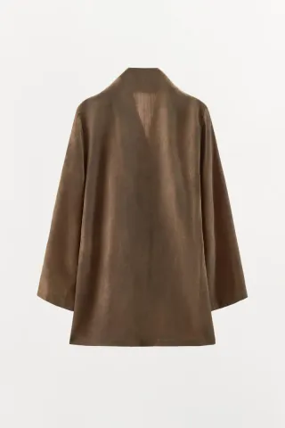 Camisa Zara Talla S Nueva Marrón