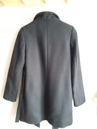 Abrigo Zara Lana Negro