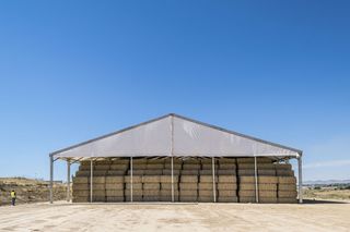 Carpa industrial nave agrícola sin licencia Aragón