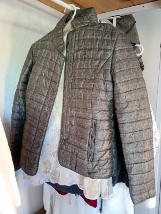 Chaleco acolchado verde NEXT