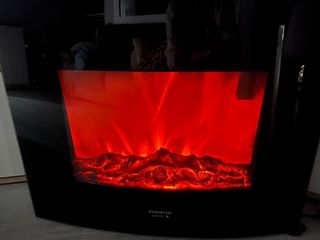 Chimenea decorativa con calefactor