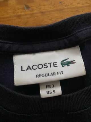 Camiseta Lacoste Azul