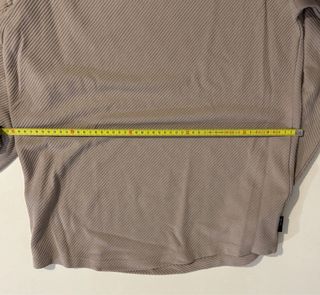 Maglia Zara uomo manica lunga beige