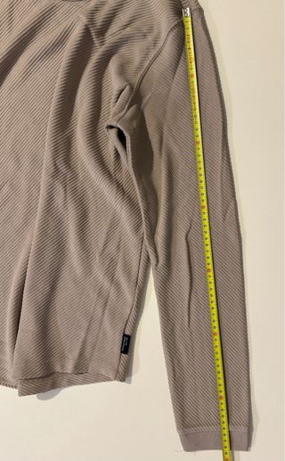 Maglia Zara uomo manica lunga beige