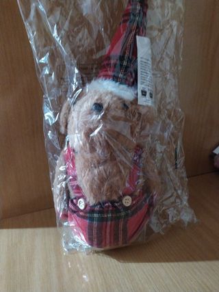 Orsetto nuovo decorazione Natale 40 cm
