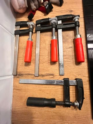 Lote 4 sargentos carpintero