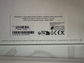 Apple Watch Series 10 GPS 46mm Negro