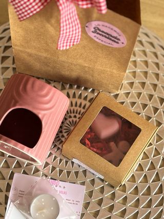 Pack Regalo Velas Aromáticas y Quemador