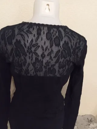 Camiseta Roxy Manga Larga Mujer Negra