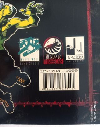 TITULO: COBATE una guía para mundo de tinieblas. E