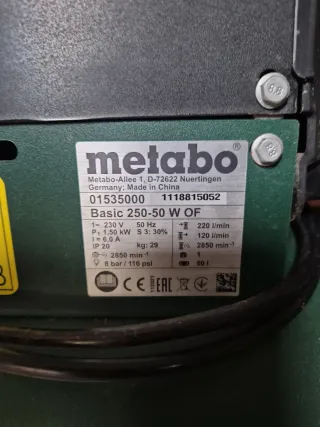 Metabo Basic 250-50 W OF Compresor