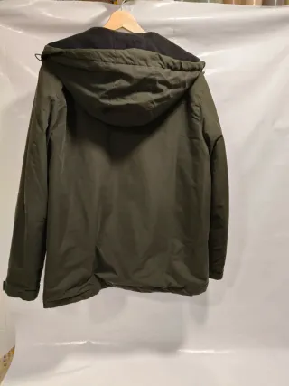 Cazadora de hombre verde